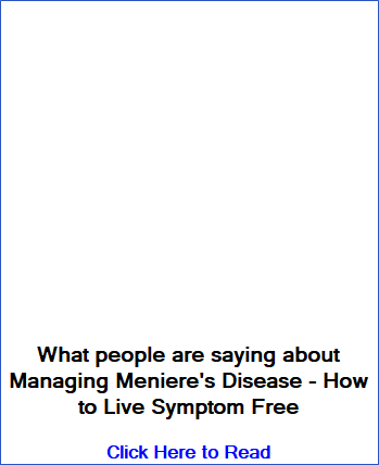 What people say about Managing Meniere's